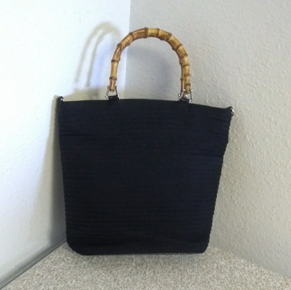 Gucci Black Fabric Bag. - Picture 2 of 8